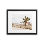 joshua tree boho cactus desert wall art landscape photography print Framed Art Print Gallery Image 5
