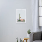 saguaro print, cactus print, botanical print, desert print, desert art, cactus wall art, arizona Art Print Gallery Image 3
