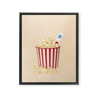 3D movie time Framed Canvas Print Gallery Image 8