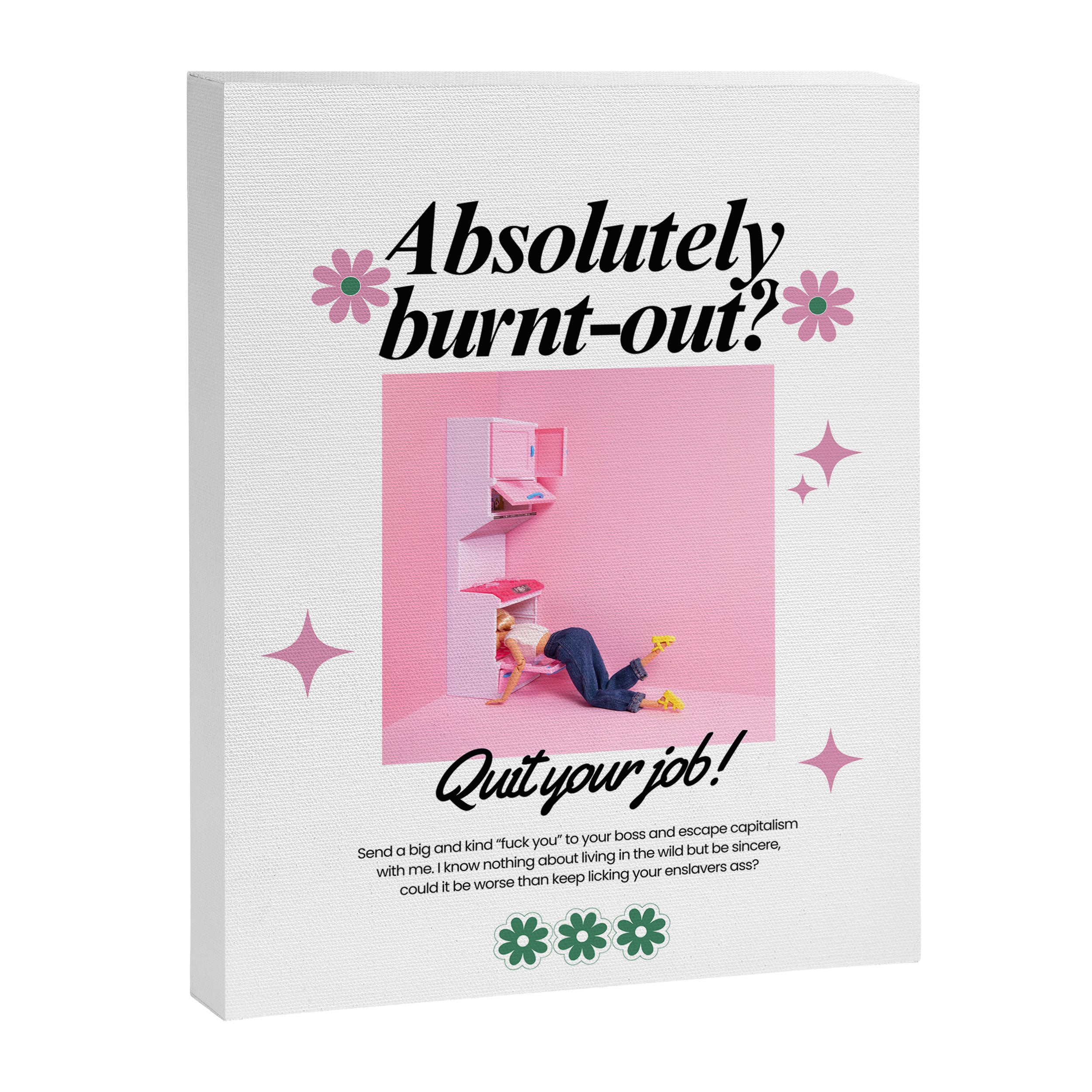 Absolutely burnt-out? Canvas Print Gallery Image 6