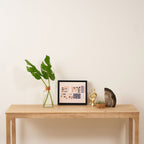 Dollhouse inventory / beige Framed Canvas Print Gallery Image 4