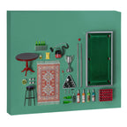 Dollhouse inventory / dark green Canvas Print Gallery Image 8