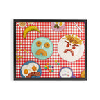 Moody breakfast :( Framed Canvas Print Gallery Image 8