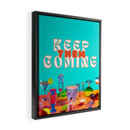 Open bar Framed Canvas Print Gallery Image 2