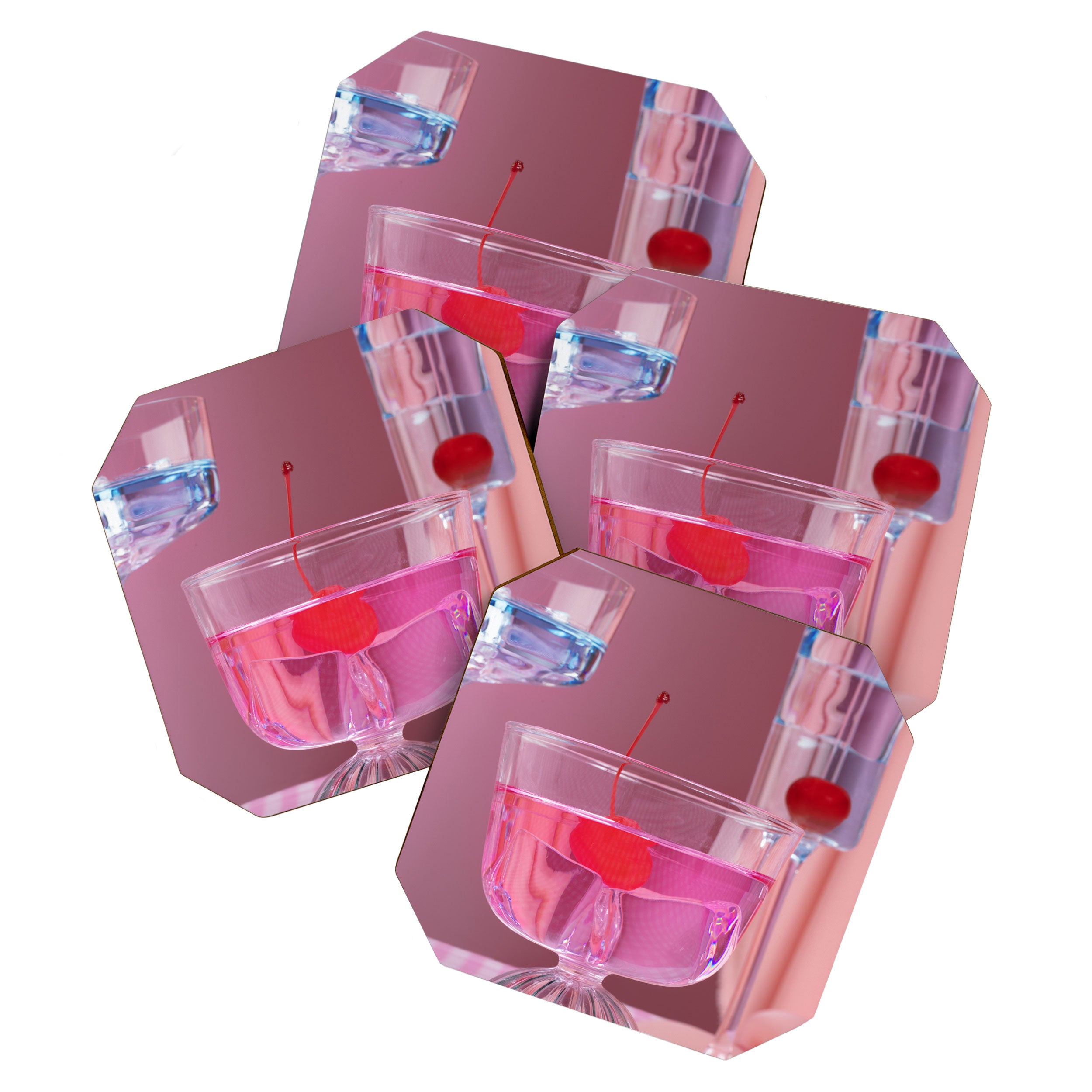 Pink party Coaster Gallery Image 1