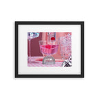 Pink Party2 Framed Art Print Gallery Image 5