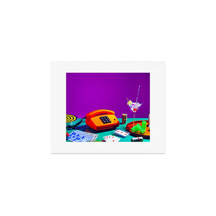 Professional bingo player Art Print Gallery Image 1