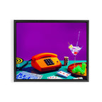 Professional bingo player Framed Canvas Print Gallery Image 8