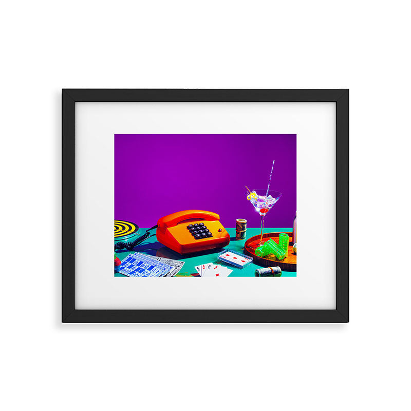 Professional bingo player Framed Art Print Gallery Image 6