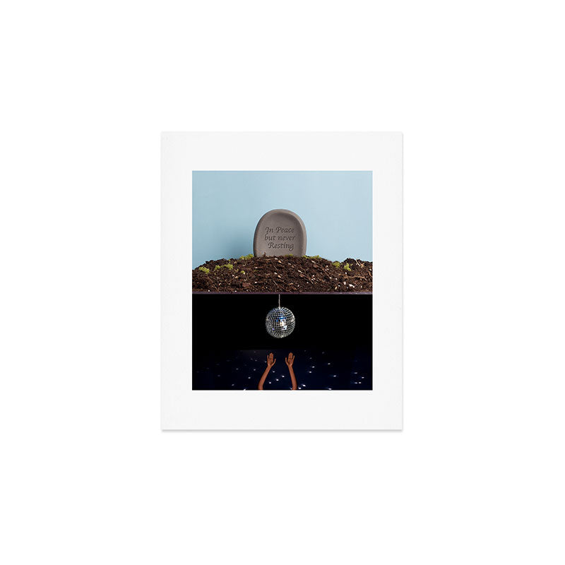 R.I.P Art Print Gallery Image 1