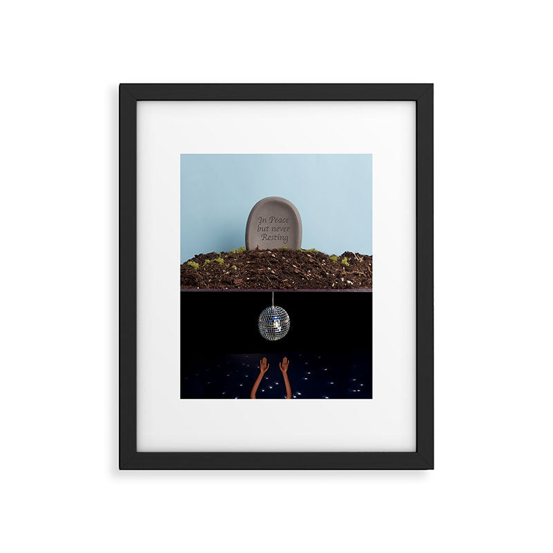 R.I.P Framed Art Print Gallery Image 6
