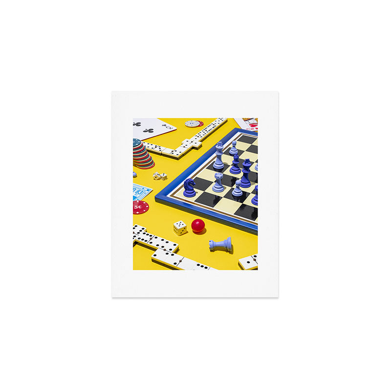 Table games Art Print Gallery Image 1