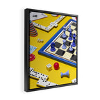 Table games Framed Canvas Print Gallery Image 2