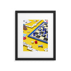 Table games Framed Art Print Gallery Image 6