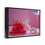 The cherries party Framed Canvas Print Gallery Image 2