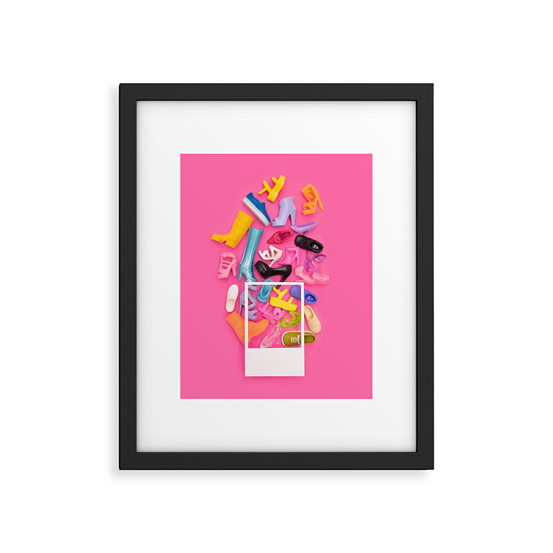 Tiny shoes Framed Art Print Gallery Image 6