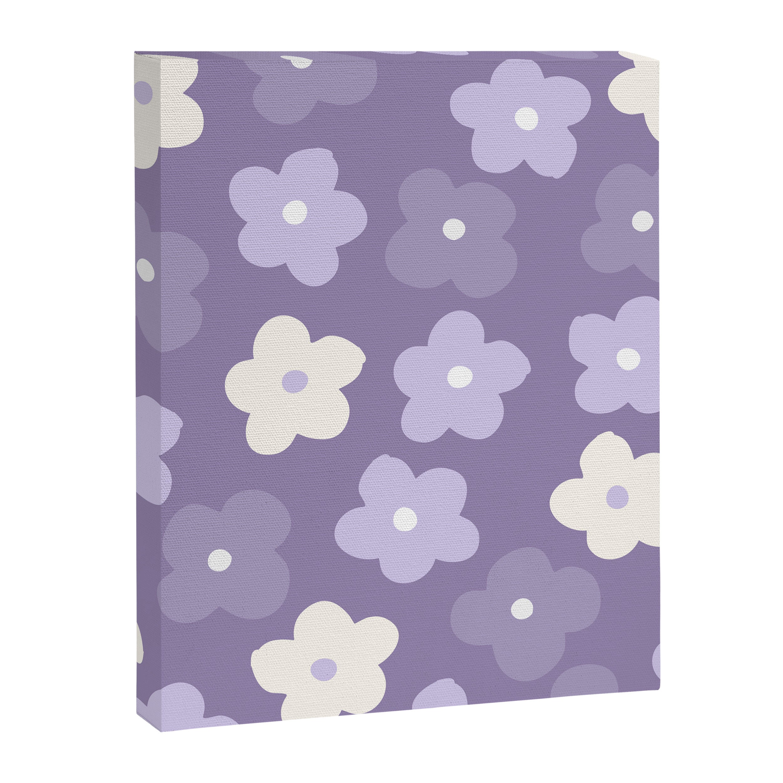Purple Flowers Canvas Print Gallery Image 8