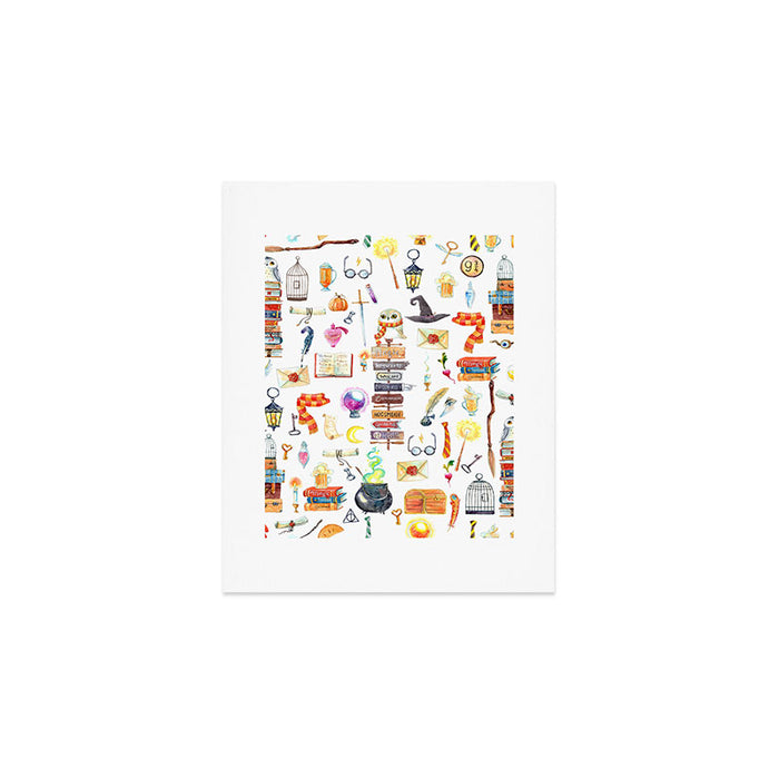 Wizard School Art Print Gallery Image 1