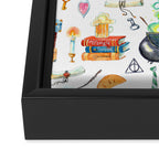 Wizard School Framed Canvas Print Gallery Image 3