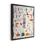 Wizard School Framed Canvas Print Gallery Image 2