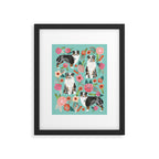 Australian Shepherd owners dog breed cute herding dogs aussie dogs animal pet portrait dog art Framed Art Print Gallery Image 5