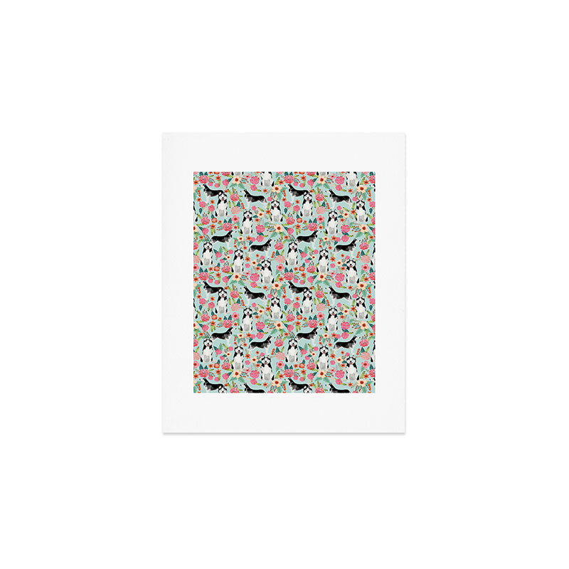 Husky dog breed must have gifts for dog person husky owner presents Art Print Gallery Image 1