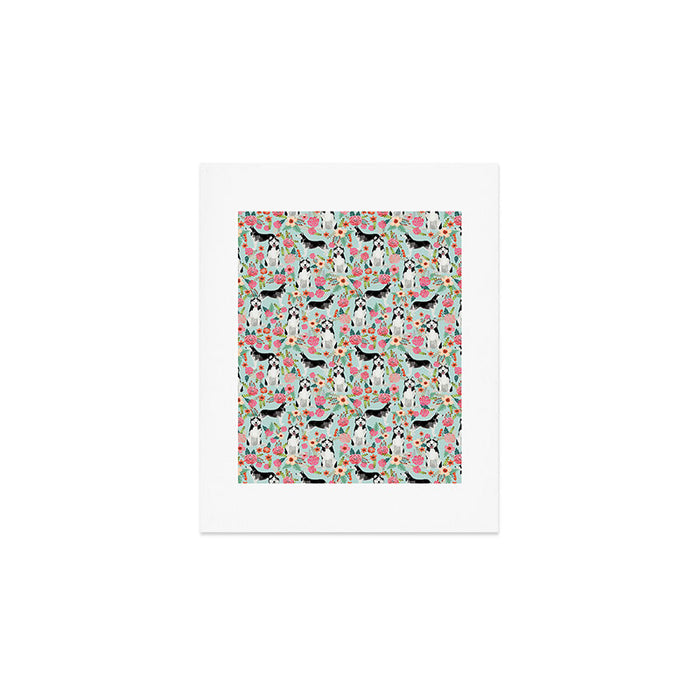 Husky dog breed must have gifts for dog person husky owner presents Art Print Gallery Image 1
