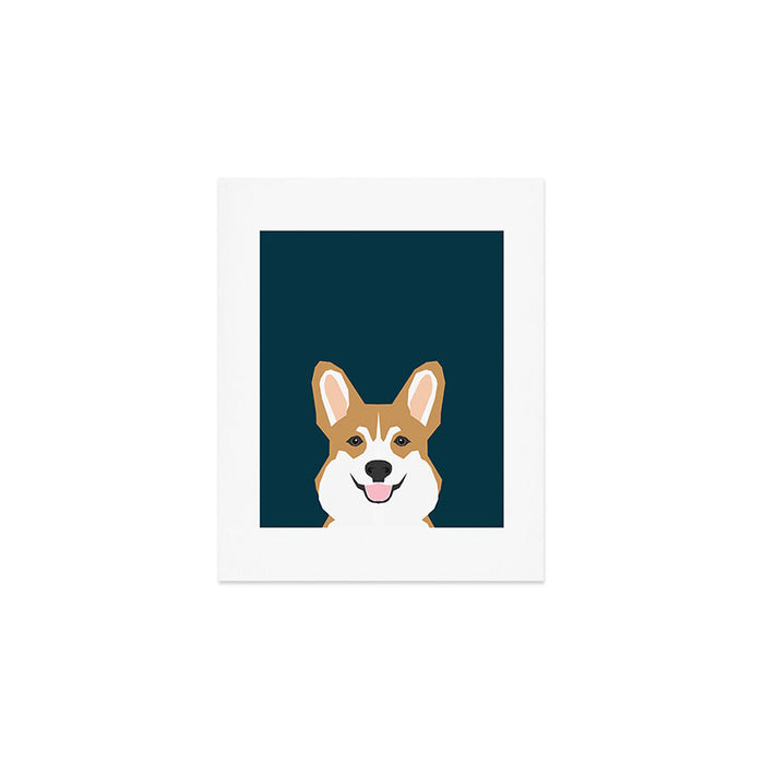 Teagan - Corgi Welsh Corgi gift phone case design for pet lovers and dog people Art Print Gallery Image 1