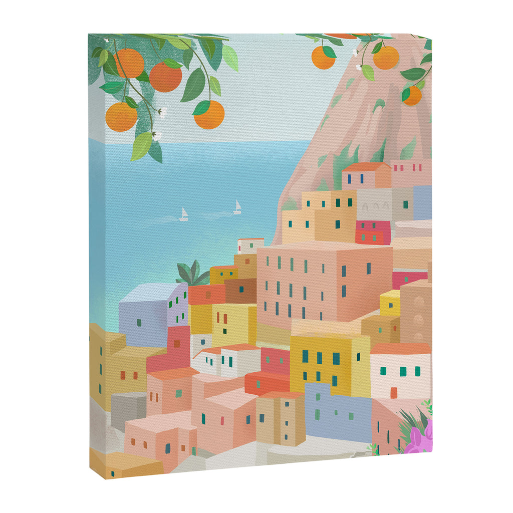 Amalfi Coast, Italy Canvas Print Gallery Image 6