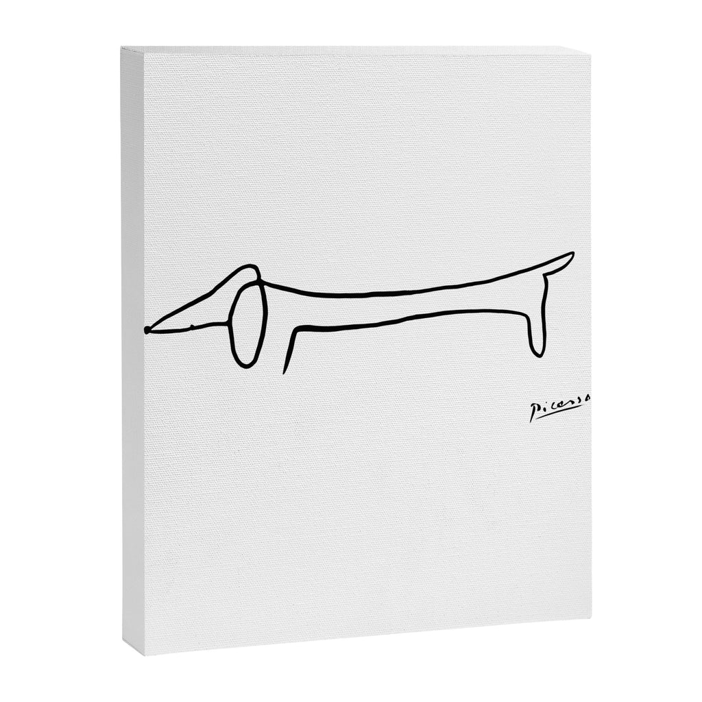 Picasso's sausage dog Canvas Print Gallery Image 6