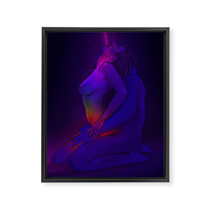 Deep Connection 3 Framed Canvas Print Gallery Image 6