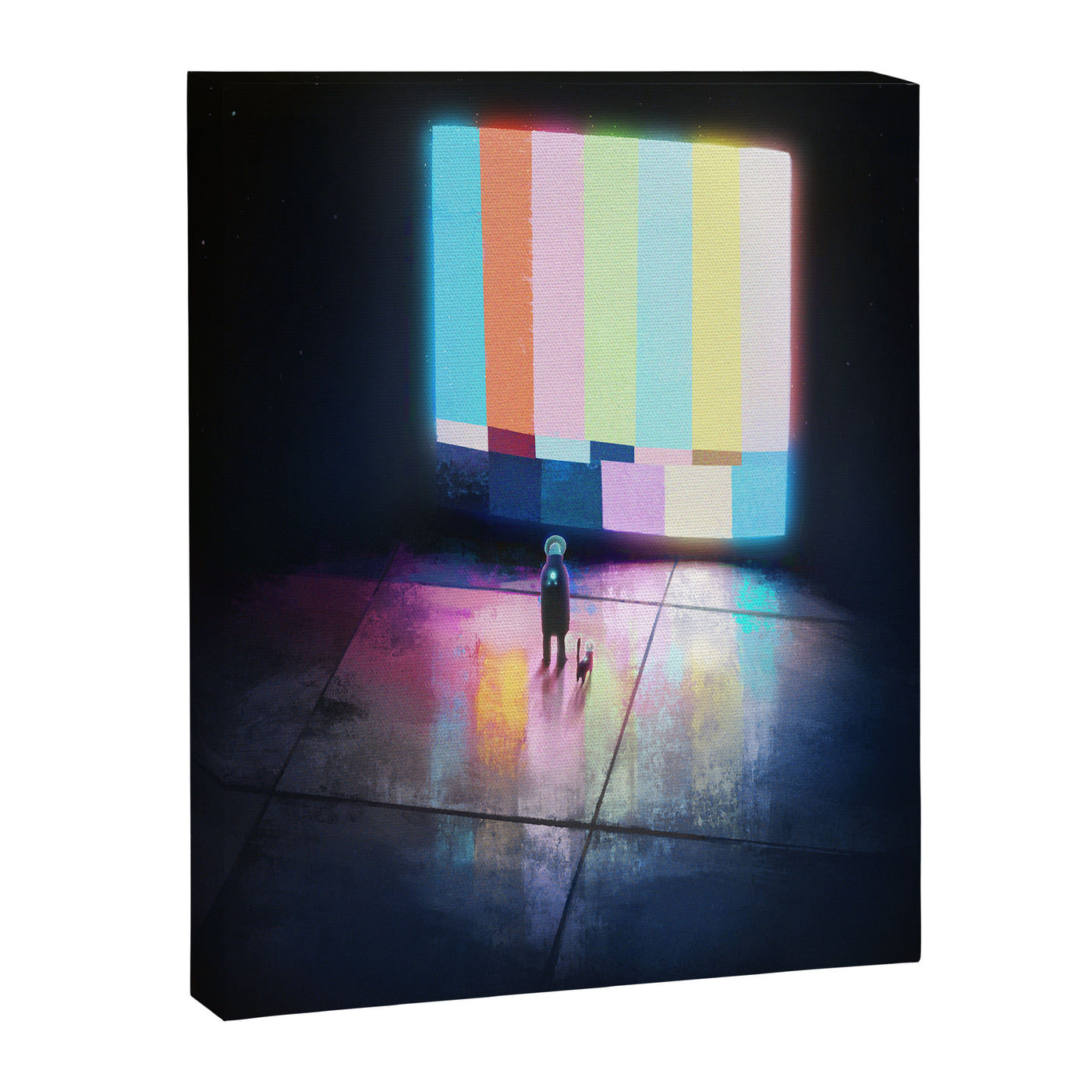 No Signal Canvas Print