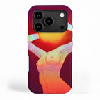 Sun Head iPhone Case Gallery Image 1
