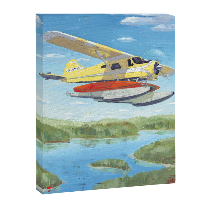 dehavilland beaver dhc-2 float plane Canvas Print Gallery Image 1