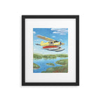 dehavilland beaver dhc-2 float plane Framed Art Print Gallery Image 6