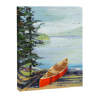 me and you and the red canoe Canvas Print Gallery Image 8