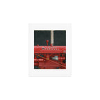 vintage IH farmall tractor series A Art Print Gallery Image 1