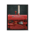 vintage IH farmall tractor series A Framed Canvas Print Gallery Image 8