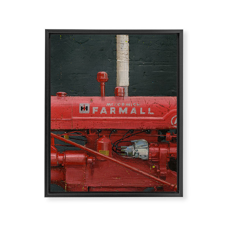 vintage IH farmall tractor series A Framed Canvas Print Gallery Image 8