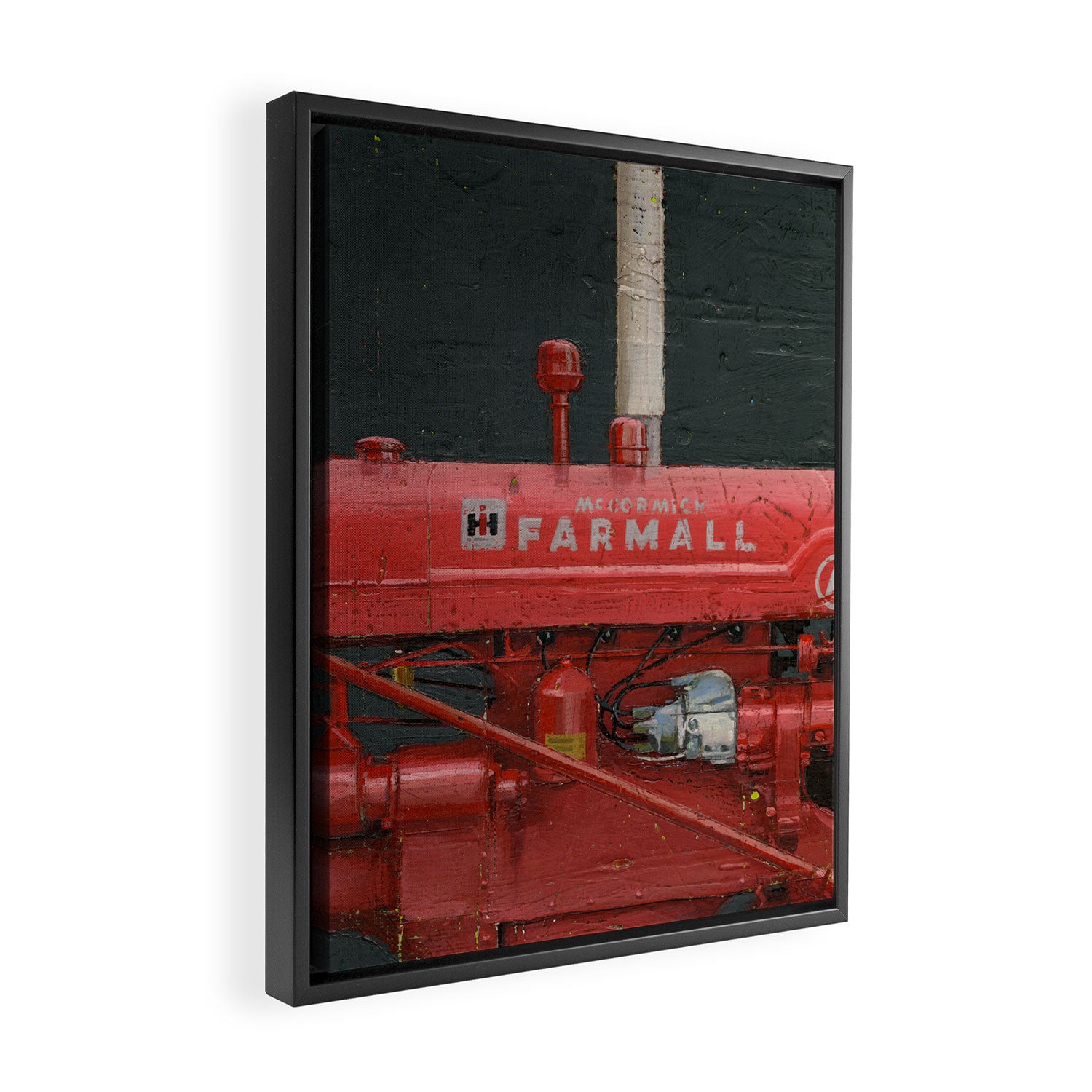 vintage IH farmall tractor series A Framed Canvas Print Gallery Image 2