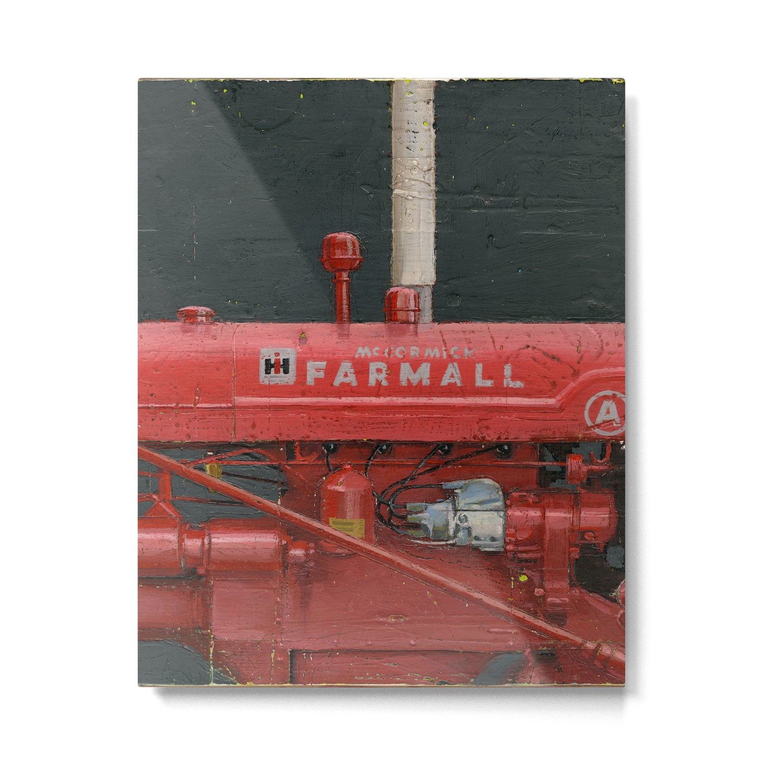 vintage IH farmall tractor series A Metal Print Gallery Image 6