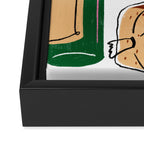 Food! Framed Canvas Print Gallery Image 2