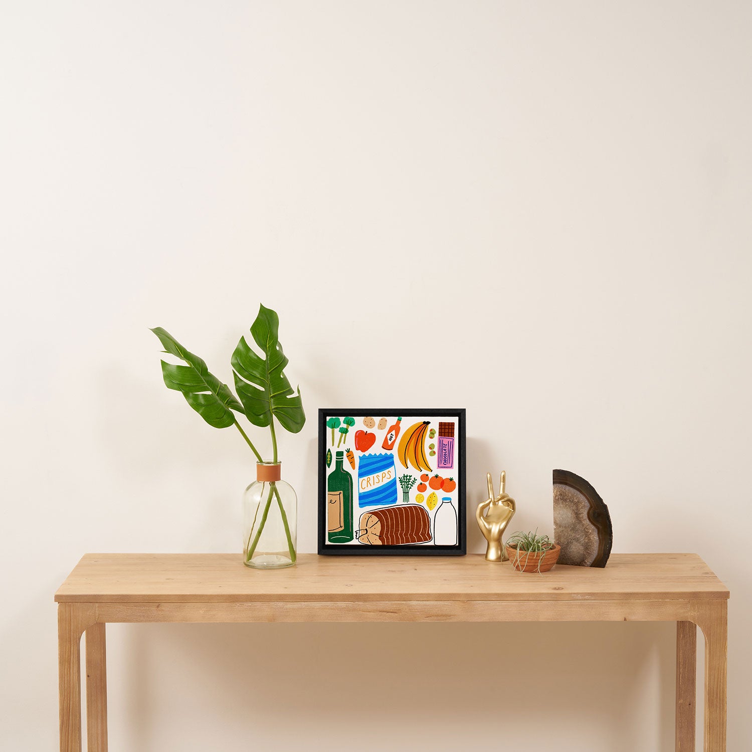 Food! Framed Canvas Print Gallery Image 3