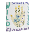 90s Wild Flowers Exhibition Poster Canvas Print Gallery Image 6