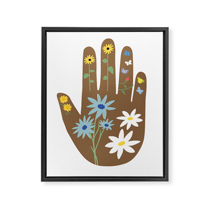 All the good things - left hand Framed Canvas Print Gallery Image 8