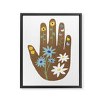 All the good things - left hand Framed Canvas Print Gallery Image 8