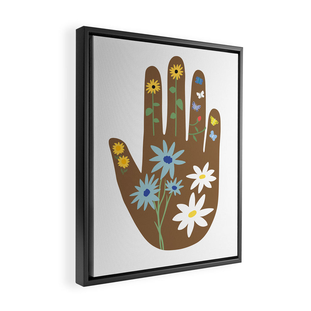 All the good things - left hand Framed Canvas Print Gallery Image 2
