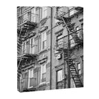 Architecture in NYC | Black and White Photography Canvas Print Gallery Image 6