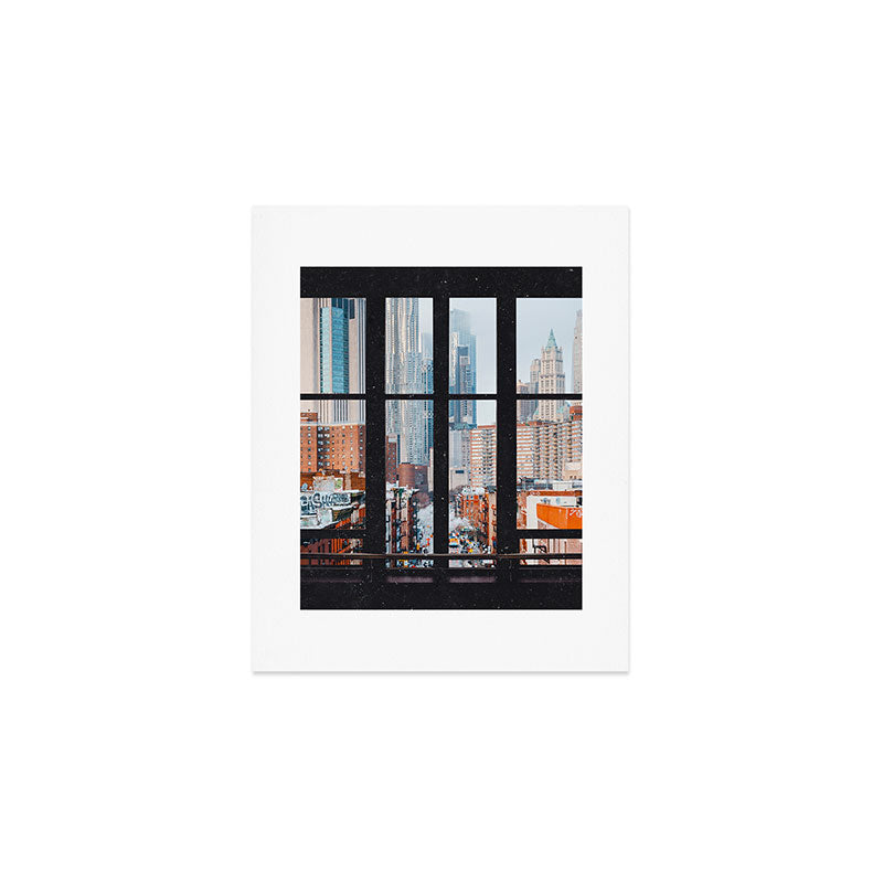 New York City Window Art Print Gallery Image 1