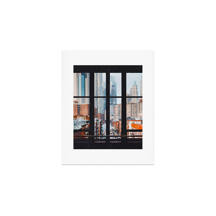 New York City Window Art Print Gallery Image 1